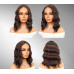 Peruca  Wavy Dark Brown